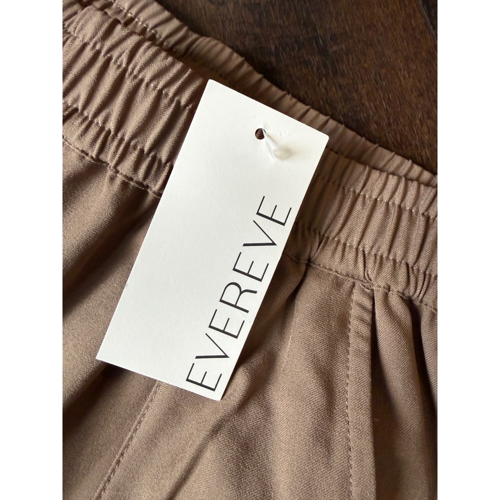 Varley Cypress Turnup Taper Pants XS Taupestone NWT Tapered Cuffed Trousers - Picture 4 of 9
